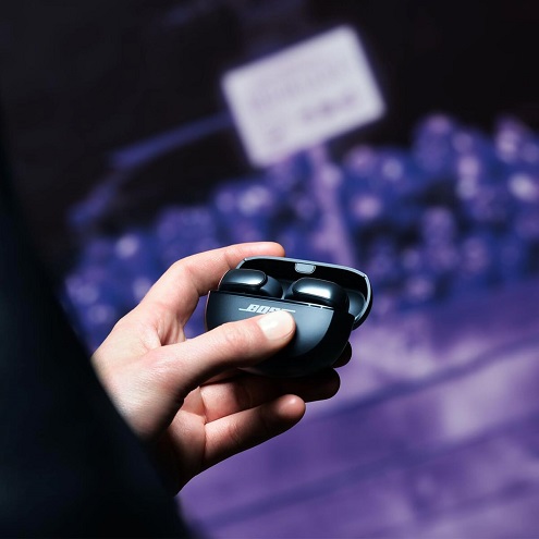 【Bose】Ultra Open Earbuds 完全ワイヤレス オープンイヤー BK
