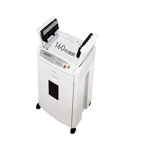 【アイリスオーヤマ】オートフィードシュレッダー 自動細断160枚 39L
