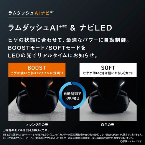 【Panasonic】ラムダッシュ プロ6枚刃 自動洗浄器付 ハイグレードモデル