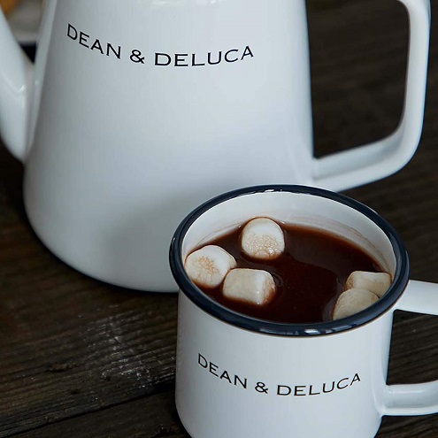 【DEAN&DELUCA】ホーローマグカップ WH 240cc