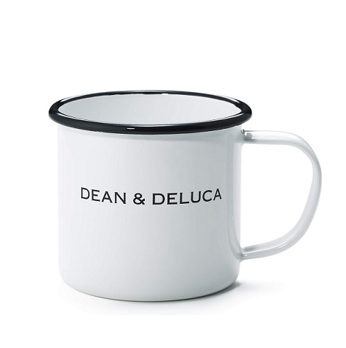 【DEAN&DELUCA】ホーローマグカップ WH 240cc
