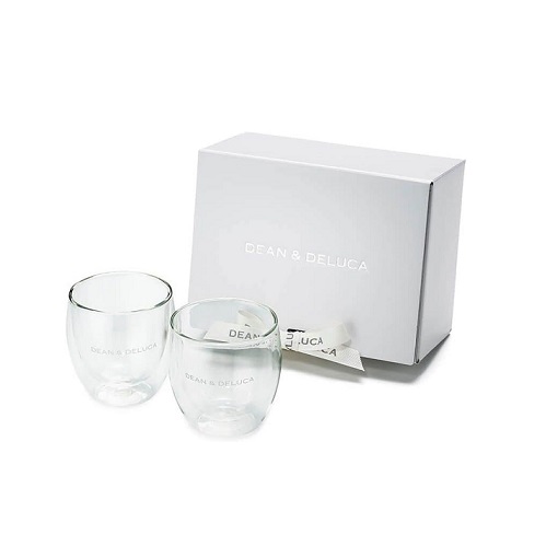【DEAN&DELUCA】ダブルウォールグラスギフト 2個セット