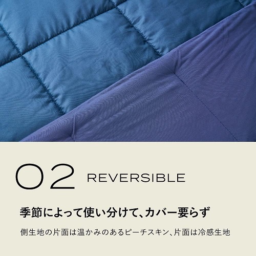 【BRAIN SLEEP】コンフォーター オールシーズンズ シングル GRY