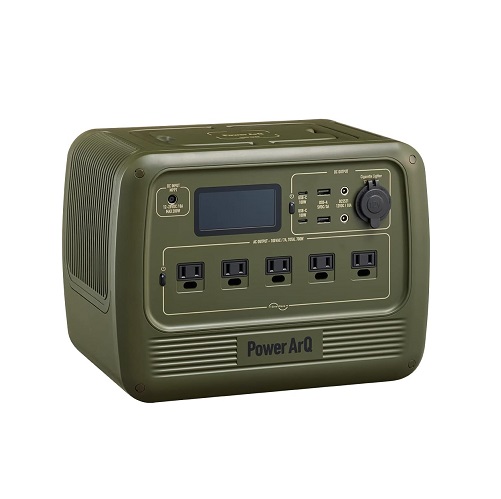 【PowerArQ】S7 ポータブル電源 716Wh アウトドアや防災用におすすめ オリーブ