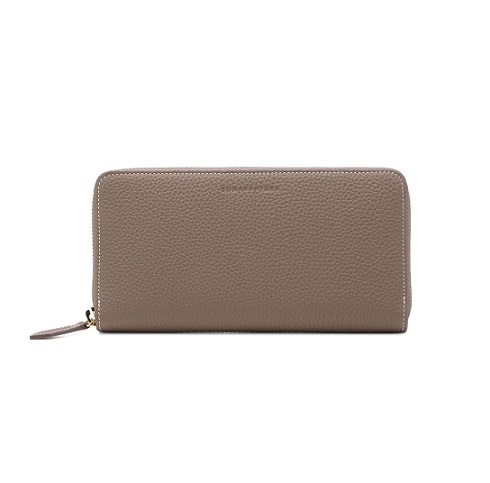 【BONAVENTURA】ロングジップ ウォレット エトープ x イエロー