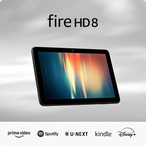 【Fire HD 8】8インチHDディスプレイ タブレット 64GB BK