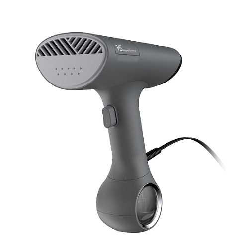 【Morus】3段階吸着力調節 衣類スチーマー GRY