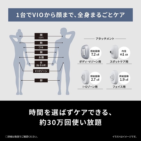 【Panasonic】光エステ スムースエピ スキンクリア 脱毛器 光美容器