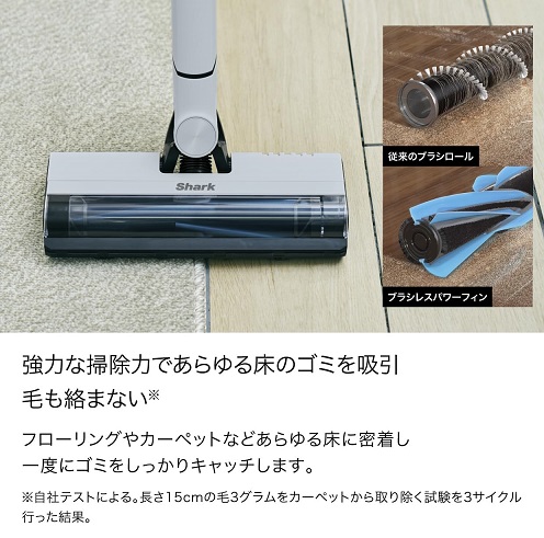 【Shark】EVOPOWER SYSTEM FIT 軽量・パワフルな掃除力