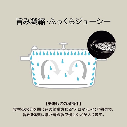 【staub】ピコ ココット ラウンド ソルベローズ 22cm