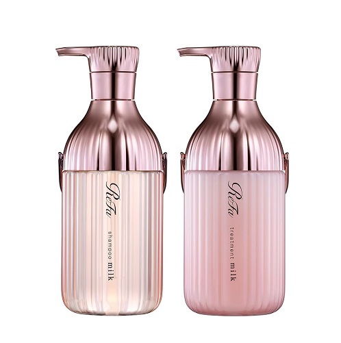 【ReFa】MILK PROTEIN ピンクシャンプー＆トリートメントセット