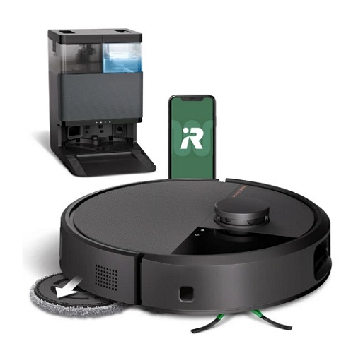 【‎iRobot】壁際など隅々まで水拭き モップ自動洗浄 掃除機