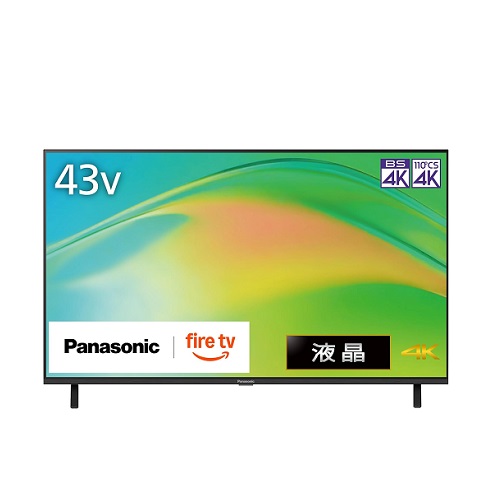 【Panasonic】43V型 液晶テレビ 新世代AI高画質エンジン搭載