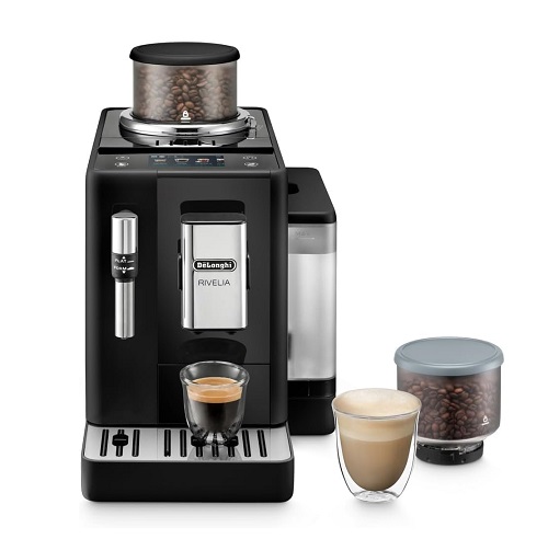 【DeLonghi】全自動コーヒーマシン 8種類のカフェメニュー