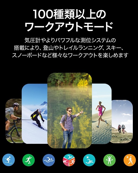 【HUAWEI】WATCH FIT 4 Pro パワフルなゴルフナビ機能 BK