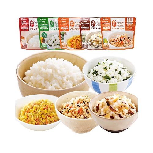 【アイリスオーヤマ】Smart Basic アルファ米 10食セット 非常食 5種×2食