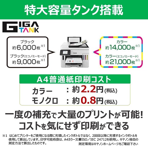  【Canon】インクジェット複合機 FAX付 ビジネスモデル
