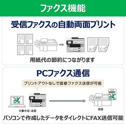  【Canon】インクジェット複合機 FAX付 ビジネスモデル