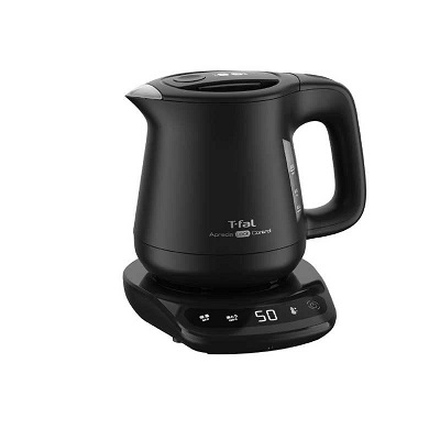 【T-fal】9段階の温度コントロール 電気ケトル 0.8L