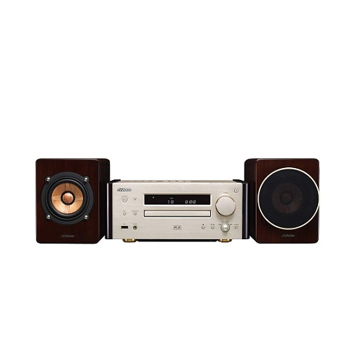 【JVCケンウッド】Victor ミニコンポ Bluetooth ウッドコーン
