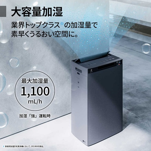 【SHARP】プラズマクラスター 加湿空気清浄機 ～46畳