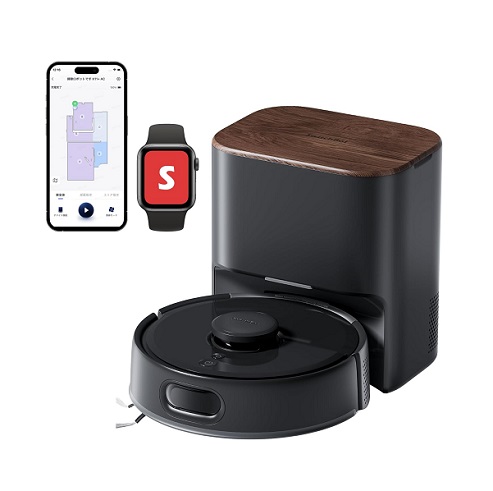 【SwitchBot】ロボット掃除機 K11+ 超小型 6000pa強力吸引