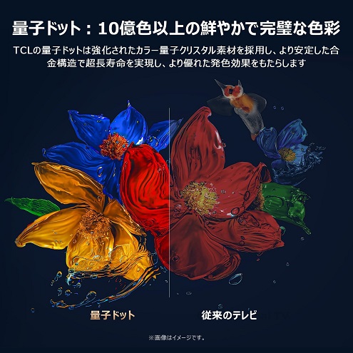 【TCL】85V型4Kテレビ AiPQ Proプロセッサー ゲームモードVRR機能対応