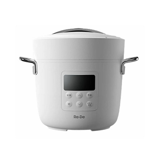 【A-Stage】Re・De 電気圧力鍋 炊飯や低温調理もおまかせ 2L