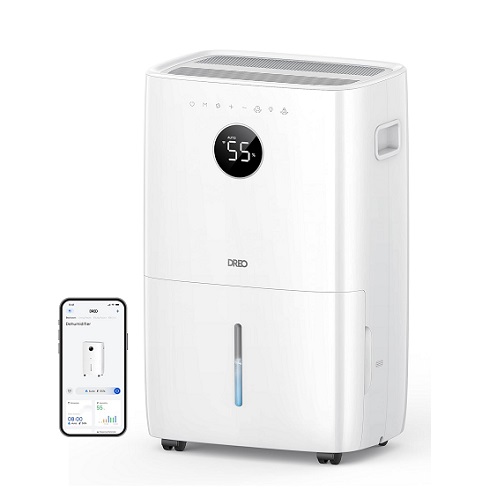 【Dreo】除湿機 4500平方フィート 広いスペースのための除湿機