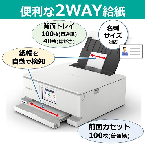 【Canon】インクジェット複合機 5色ハイブリッド 高機能を実現