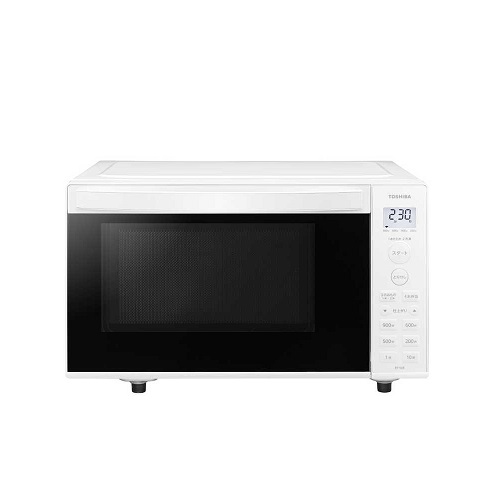 【東芝】単機能レンジ フラットタイプ 縦開き 17L 高出力900Wインバーター