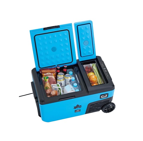 【LOGOS】エレキャン ポータブル 冷凍冷蔵庫 車載用 25L