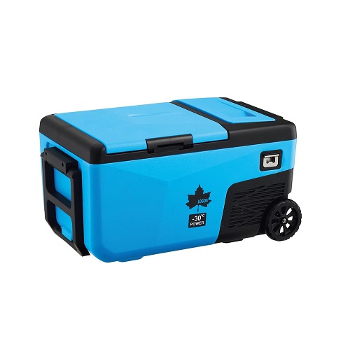 【LOGOS】エレキャン ポータブル 冷凍冷蔵庫 車載用 25L