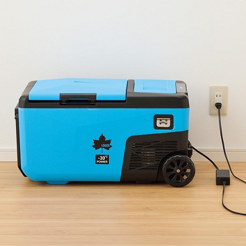 【LOGOS】エレキャン ポータブル 冷凍冷蔵庫 車載用 25L