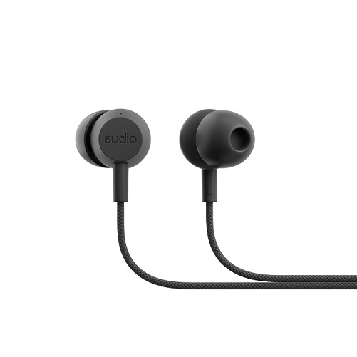 【Sudio】V3 有線イヤホン マイク内蔵 BK