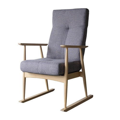 【エムール】背丈に合わせた高座椅子 リクライニングチェア