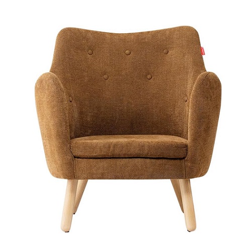 【MUSOU FURNITURE】ラウンジソファ 北欧 1人掛け