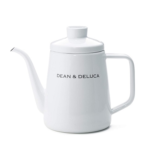 【DEAN&DELUCA】ホーローケトル ホワイト 1.0L WH
