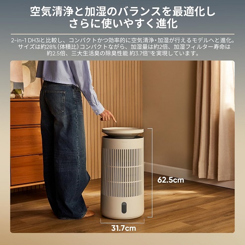 【ブルーエア】2-in-1 Pro 加湿空気清浄機 ～40畳