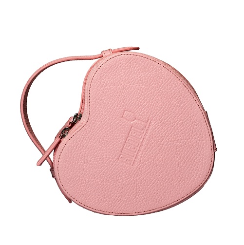 【リーデル】レザーハートバッグ スパークリングワイン PK