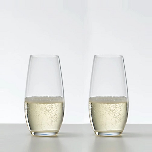 【リーデル】レザーハートバッグ スパークリングワイン PK