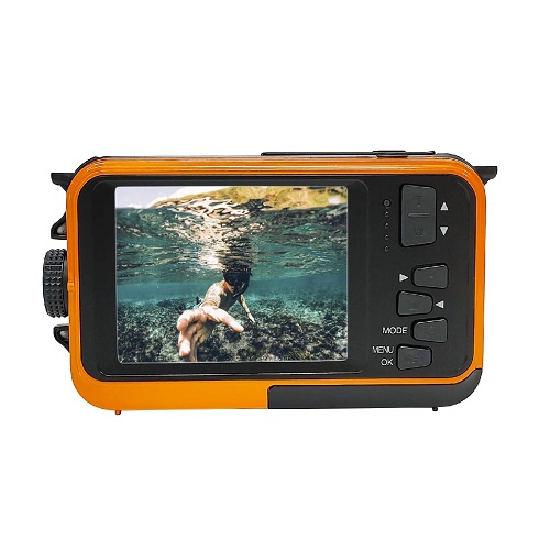 【ナガオカ】movio 500万画素 防水デジタルカメラ