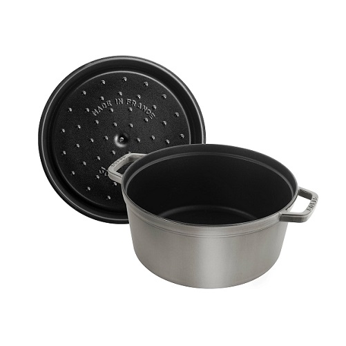 【staub】ピコ・ココット ラウンド 30cm グレー