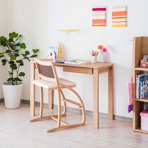 【カリモク】学習椅子 ピュアオーク ノバリエデスクチェア