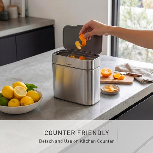 【simplehuman】コンポストキャディ 4L スモールダストボックス