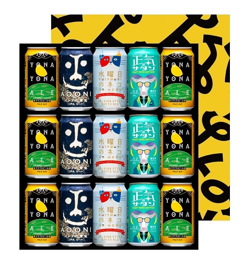 【‎よなよなエール】クラフトビール 人気商品4種詰め合わせ 350ml×15本