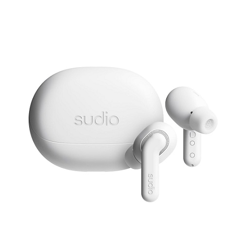 【Sudio】E4 Pro ワイヤレスイヤホン カナル型 WH