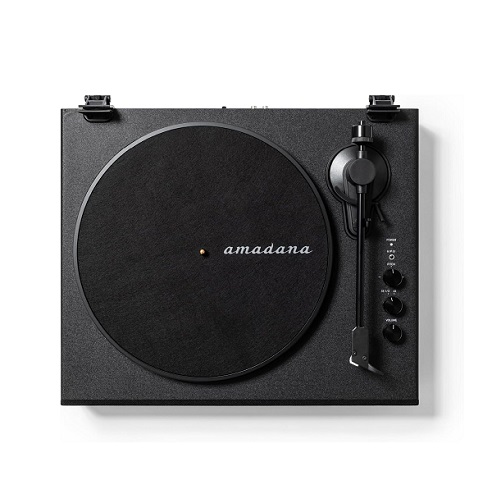 【amadana】レコードプレーヤー スピーカー内蔵