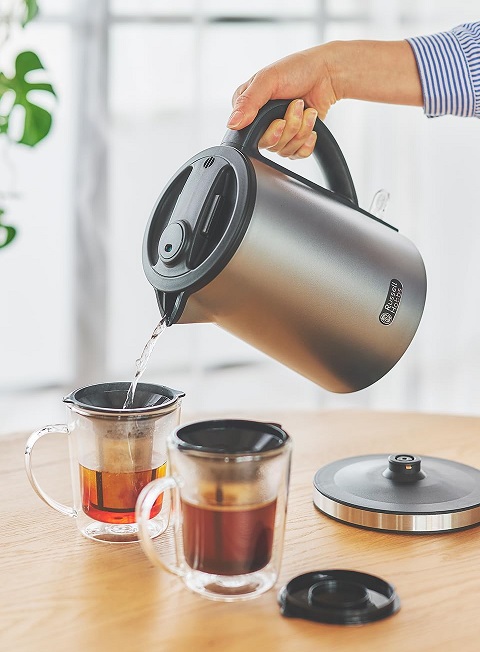 【Russell Hobbs】ベーシックケトル プラス 1200W ハイパワーで短時間沸騰