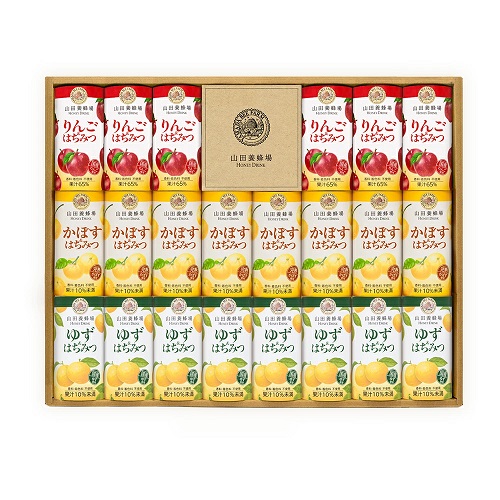 【山田養蜂場】ハニードリンク 3種詰合せ（125g×22本）
